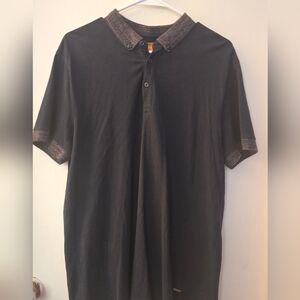 Hugo Boss Orange Lightweight Polo Oxford